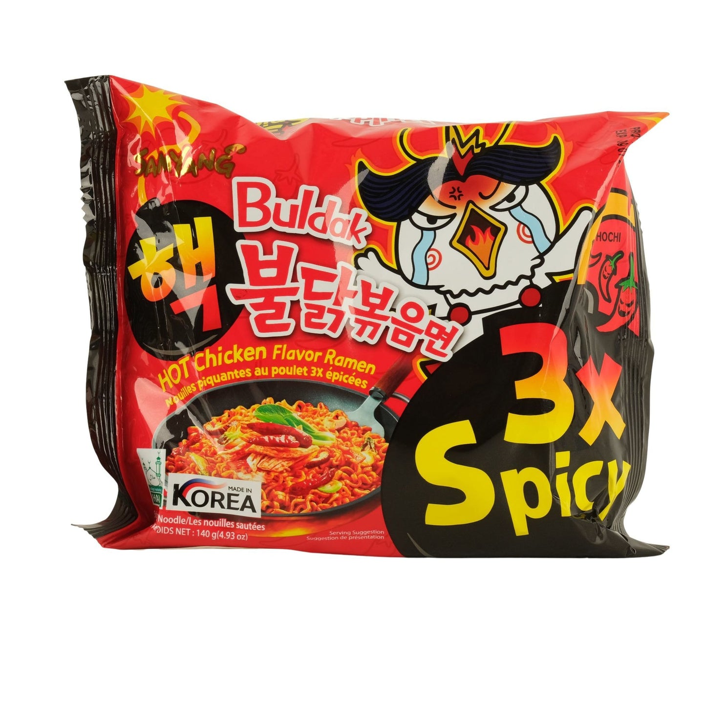 SamYang Buldak 3x Spicy 140g